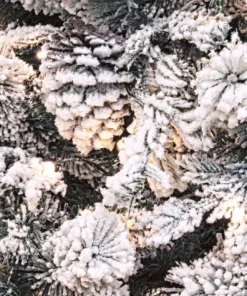Bizzotto Alberi Natale Con Luci>ALBERO ARVES INNEVATO H180-1383RAMI 230L