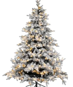 Bizzotto Alberi Natale Con Luci>ALBERO MASSIVE INNEVATO H210-2853R 450L