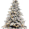 Bizzotto Alberi Natale Con Luci>ALBERO MASSIVE INNEVATO H180-1977R 350L