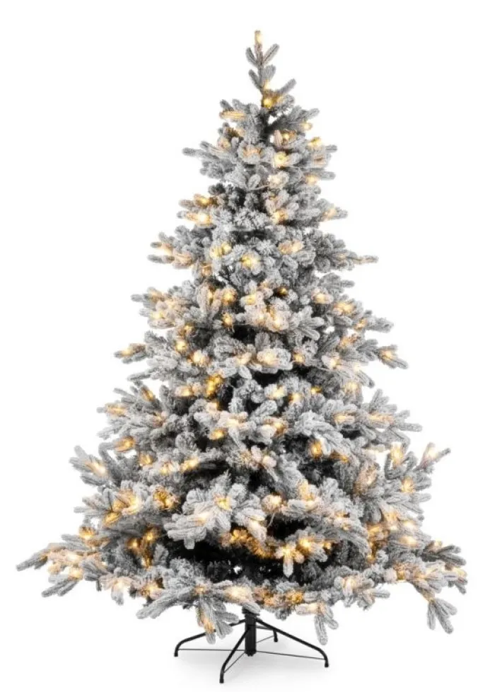 Bizzotto Alberi Natale Con Luci>ALBERO MASSIVE INNEVATO H180-1977R 350L