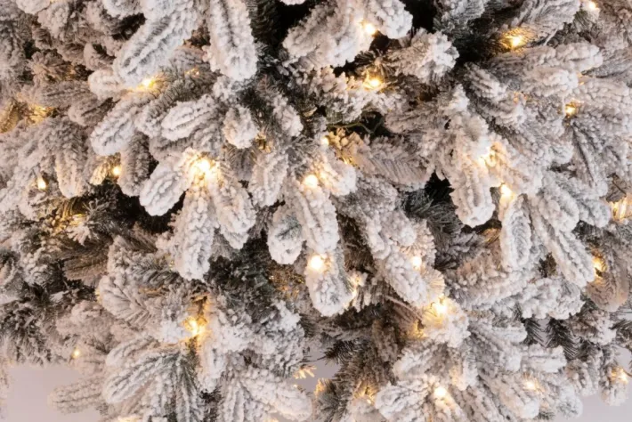 Bizzotto Alberi Natale Con Luci>ALBERO MASSIVE INNEVATO H180-1977R 350L