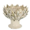 Bizzotto Oggettistica>ALZATA DECORATIVA ESMA MEL VERDE BLU D27