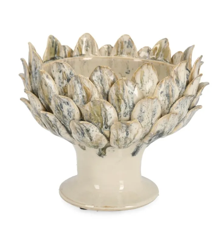 Bizzotto Oggettistica>ALZATA DECORATIVA ESMA MEL VERDE BLU D27