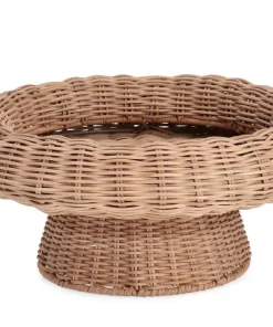 Bizzotto Ceste Decorative>ALZATA DECORATIVA IRELE NATURALE D35