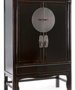 Bizzotto Armadi>ARMADIO IN LEGNO NERO - JINAN
