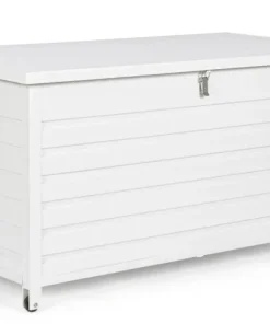 Bizzotto Carrelli E Bauli>BAULE CON RUOTE IN ALLUMINIO BIANCO YK11 - ATLANTIC