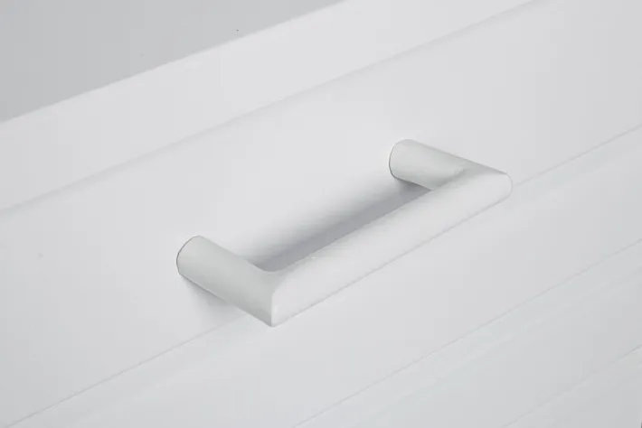 Bizzotto Carrelli E Bauli>BAULE CON RUOTE IN ALLUMINIO BIANCO YK11 - ATLANTIC