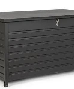 Bizzotto Carrelli E Bauli>BAULE PORTA CUSCINI LARGE CON RUOTE ANTRACITE YK13 - ATLANTIC