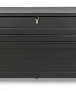 Bizzotto Carrelli E Bauli>BAULE PORTA CUSCINI LARGE CON RUOTE ANTRACITE YK13 - ATLANTIC