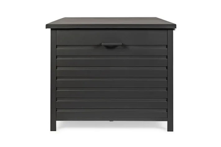 Bizzotto Carrelli E Bauli>BAULE PORTA CUSCINI LARGE CON RUOTE ANTRACITE YK13 - ATLANTIC