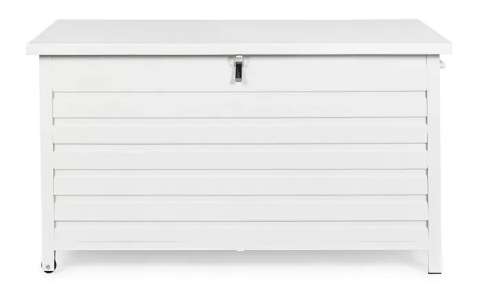 Bizzotto Carrelli E Bauli>BAULE PORTA CUSCINI SMALL CON RUOTE BIANCO YK11 - ATLANTIC