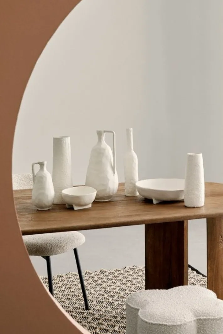 Bizzotto Coprivasi>BOTTIGLIA DECORATIVA HISAR TO BIANCO H35