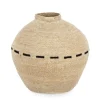 Bizzotto Ceste Decorative>BOTTIGLIA DECORATIVA HUE NATURA NERO H31