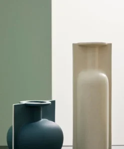 Bizzotto Vasi>BOTTIGLIA DECORATIVA IZUMO BLU H18