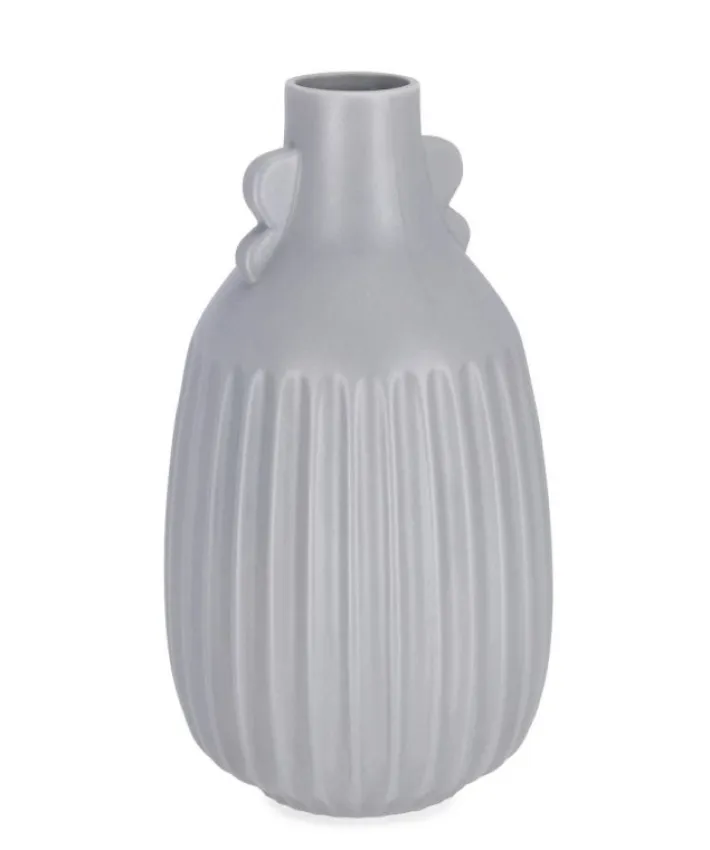 Bizzotto Vasi>BOTTIGLIA DECORATIVA JUZO AZZURRO H33
