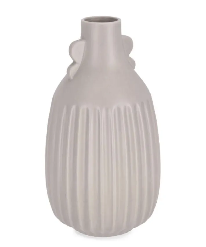 Bizzotto Vasi>BOTTIGLIA DECORATIVA JUZO BEIGE H33