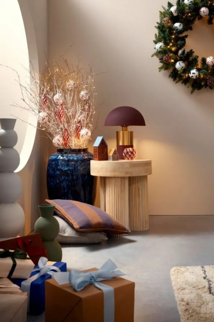 Bizzotto Coprivasi>BOTTIGLIA DECORATIVA RIDHI BIANCO H76