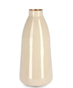 Bizzotto Coprivasi>BOTTIGLIA DECORATIVA VELMA BEIGE H32,5