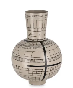 Bizzotto Vasi E Coprivasi>BOTTIGLIA SIVA BEIGE H43