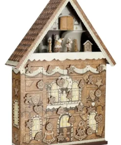 Bizzotto Oggettistica>CALENDARIO AVVENTO JOLEEN CASA H61,5