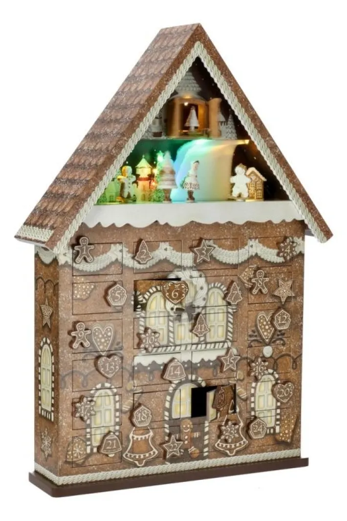 Bizzotto Oggettistica>CALENDARIO AVVENTO JOLEEN CASA H61,5
