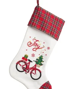 Bizzotto Oggettistica>CALZA SWEETEN BICI BIA-ROSSO 45X28