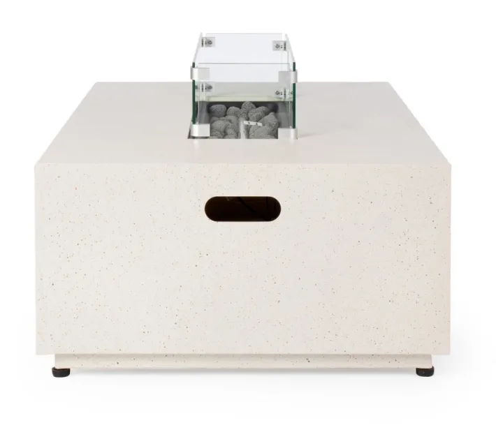 Bizzotto Bracieri A Gas>CAMINO A GAS WOLKE BEIGE 110X65