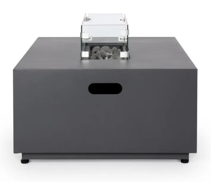 Bizzotto Bracieri A Gas>CAMINO A GAS WOLKE GRIGIO SCURO 110X65