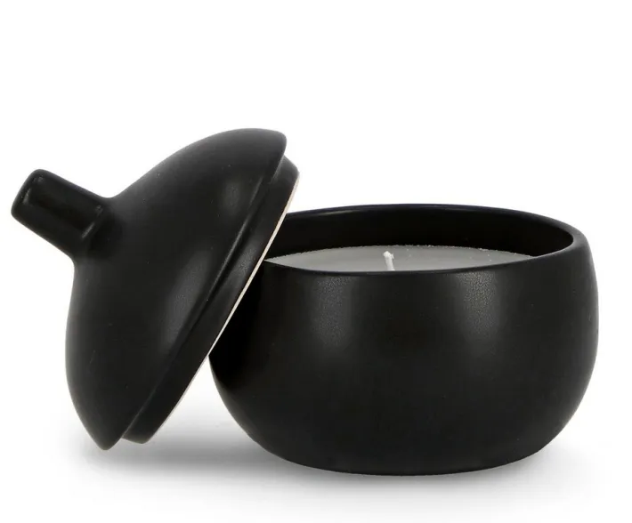 Bizzotto Candele>CANDELA C-COPERCHIO CANISTER NERO Ø14