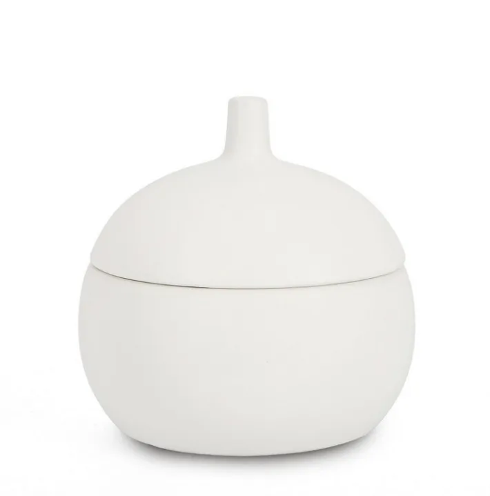 Bizzotto Candele>CANDELA C-COPERCHIO CANISTER BIANCO Ø14