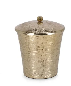Bizzotto Candele>CANDELA C-COPERCHIO LATHE TO ORO D15