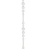 Bizzotto Portacandele>CANDELABRO RIDHI 5FUOCHI BIANCO H152
