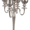 Bizzotto Portacandele>CANDELABRO SHARYN 5FUOCHI ARGENTO H62
