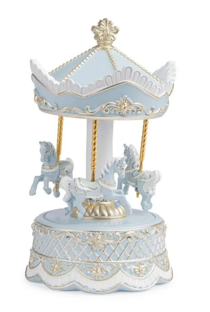 Bizzotto Oggettistica>CARILLON DARLING GIOSTRA AZZ C-CAVALLI