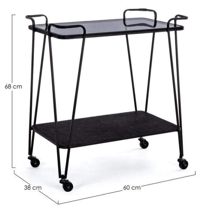 Bizzotto Carrelli Ed Espositori>CARRELLO IN METALLO - ZAIRA