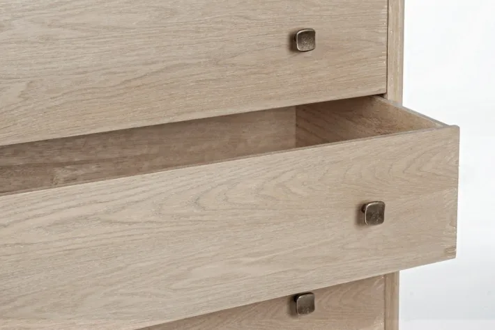 Bizzotto Comò E Cassettiere>CASSETTIERA IN LEGNO - ALANNIS