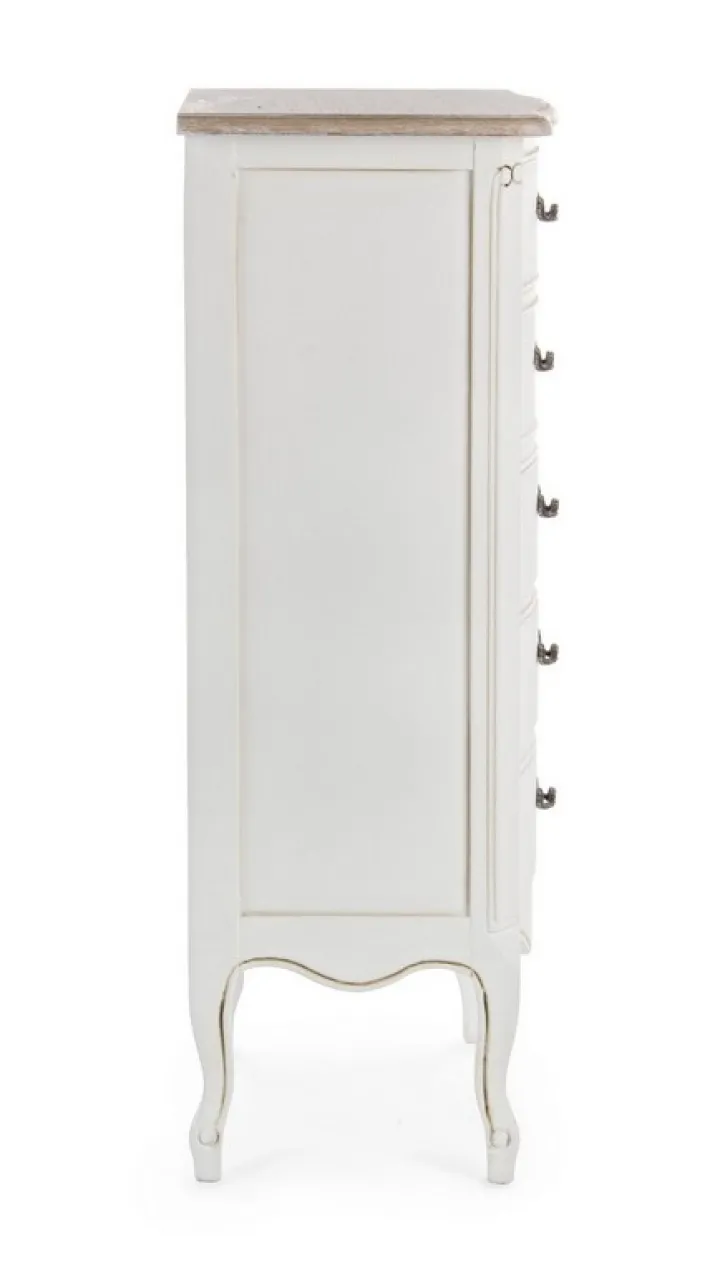 Bizzotto Comò E Cassettiere>CASSETTIERA IN LEGNO - JUSTINE
