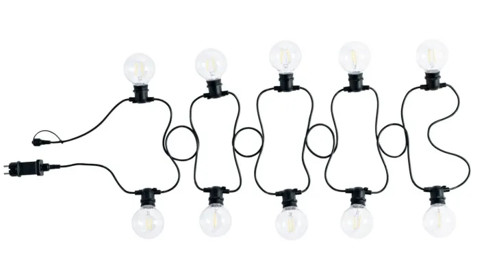 Bizzotto Illuminazione>CATENA IN VETRO 10LED - BRILLANT
