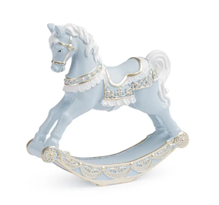 Bizzotto Oggettistica>CAVALLINO A DONDOLO DARLING AZZ H11,5