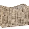 Bizzotto Ceste Decorative>CESTA HARIS RETT GRIGIO 100X65H