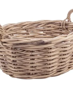 Bizzotto Ceste Decorative>CESTA 2M MALANG OVALE GRIGIO