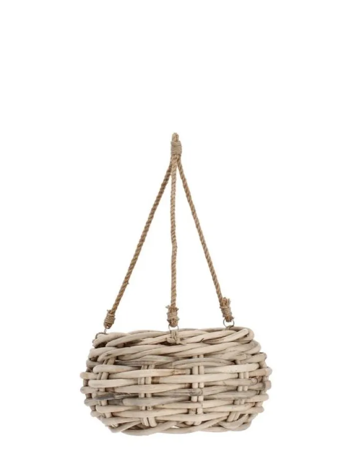 Bizzotto Ceste Decorative>CESTA SOSP. YULIA GRIGIO D40X20H