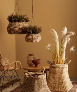Bizzotto Ceste Decorative>CESTA SOSP. YULIA NATURALE D40X20H
