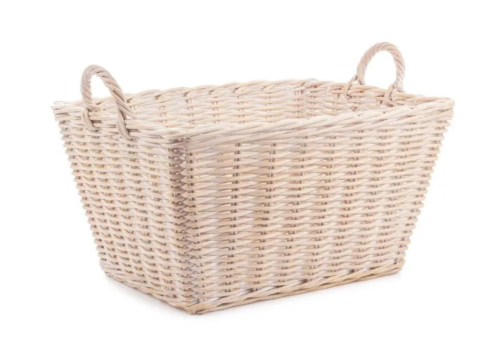 Bizzotto Ceste Decorative>CESTO 2M NARRA SVAS SBIANCATO