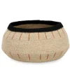 Bizzotto Ceste Decorative>CIOTOLA DECORATIVA HUE NATURALE NERO D20