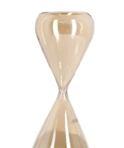 Bizzotto Oggettistica>CLESSIDRA KRONOS AMBRA-BIANCO H21,5