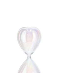 Bizzotto Oggettistica>CLESSIDRA KRONOS BIANC PERL-BIANC H19,2