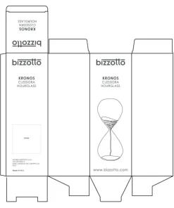 Bizzotto Oggettistica>CLESSIDRA KRONOS BIANC PERL-BIANC H39,7