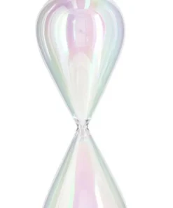Bizzotto Oggettistica>CLESSIDRA KRONOS BIANC PERL-BIANC H29,3