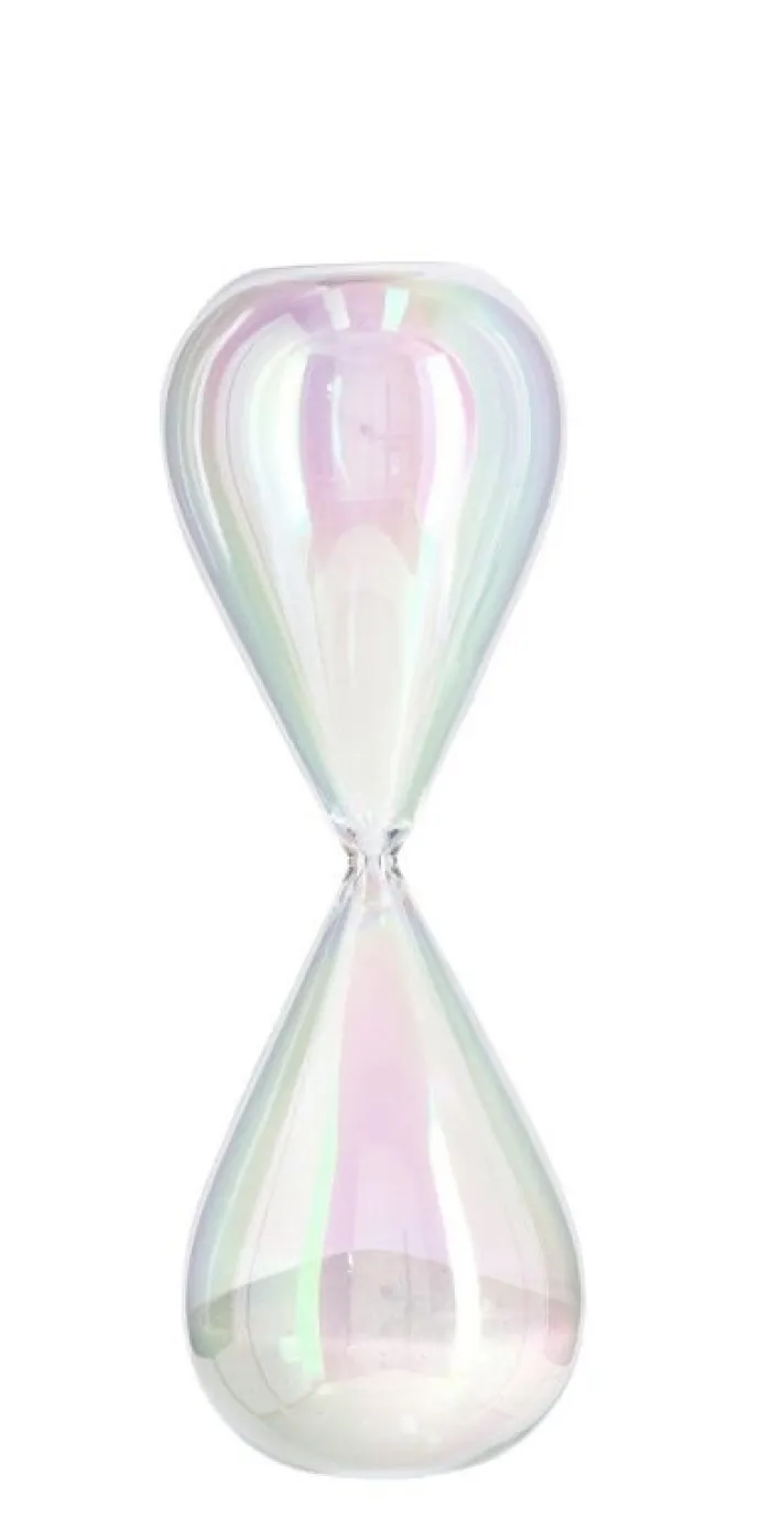 Bizzotto Oggettistica>CLESSIDRA KRONOS BIANC PERL-BIANC H29,3